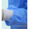 Одноразовый медицинский стерильный хирургический халат из нетканого материала